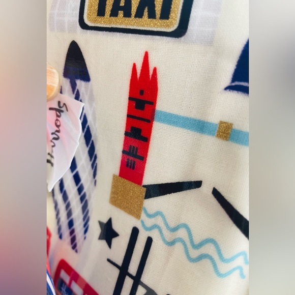 Harrods decor vinyl wallet slim fold, snap close, zip/open pockets London scenes - Picture 6 of 8